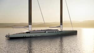 Royal Huisman's WING-100 concept